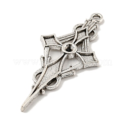Tibetischen Stil Legierung Anhänger Emaille Fassungen TIBE-L013-04AS-02