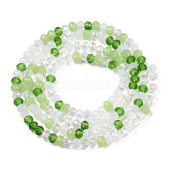 Glasperlen Stränge X1-EGLA-A034-M2mm-04
