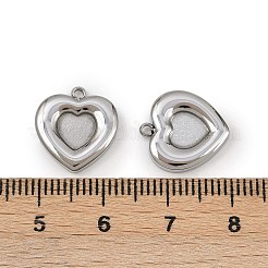 Cabochon-Fassungen für Anhänger aus Edelstahl 304 STAS-L022-533P