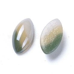 Undurchsichtige Glascabochons GGLA-S038-03E-5x10