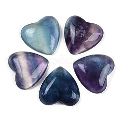 Natürliche bunte Fluorit-Cabochons G-I370-02