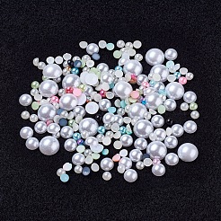 Acryl Nachahmung Perle Cabochon OACR-XCP0001-02