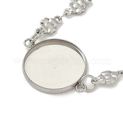 Herstellung von Gliederkettenarmbändern aus Edelstahl 304 STAS-K252-20C-P