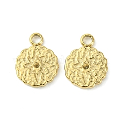 304 Edelstahl Anhänger Strass Fassungen STAS-L269-053G-A
