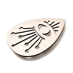 201 Edelstahl-Cabochons STAS-B083-25P