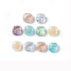 Knistern Mondlicht Stil K9 Glas Strass Cabochons RGLA-J021-B-IO