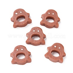 Halloween-Cabochons aus undurchsichtigem Harz RESI-G038-03A