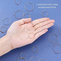 Messing Weinglas Charm Ringe KK-PH0035-15