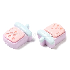 Cartoon-Cabochons aus undurchsichtigem Harz RESI-C039-01A