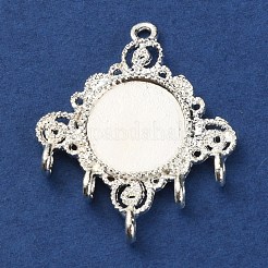 Cabochon-Verbindungsglieder aus Legierung FIND-WH0111-41S