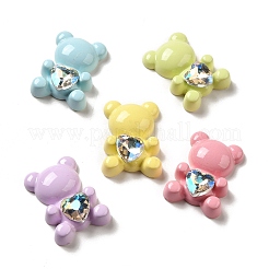 Undurchsichtige Decoden-Cabochons aus Harz CRES-P033-04