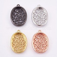 Messing-Cabochon-Fassung ZIRC-E149-31
