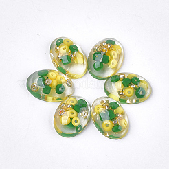 Transparente Harzcabochons CRES-T014-10C