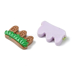 Undurchsichtige Decoden-Cabochons aus Harz RESI-K038-06