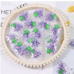 Transparente PVC-Kunststoff-Cabochons JX139A-05