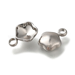 Cabochon-Fassungen für Anhänger aus Edelstahl 304 STAS-I310-30P