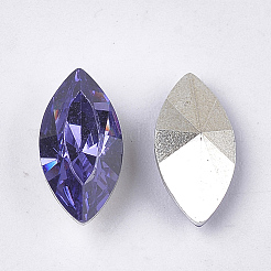 Spitzeharz Strass Cabochons CRES-S381-4x8mm-B18