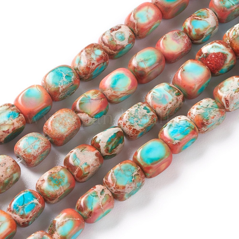 Wholesale Natural Regalite Imperial Jasper Sea Sediment Jasper Beads