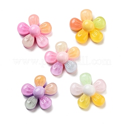 Durchscheinende Decoden-Cabochons aus Harz RESI-B027-02