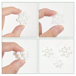 90 Stück 3 Stile Weihnachts-Cabochons aus opakem Harz. RESI-AR0001-39