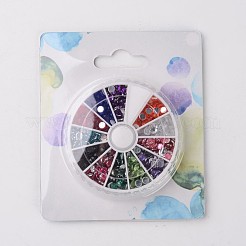 12 Farbe Nachahmung taiwan Acrylrhinestone Cabochons GACR-X0001-4mm-B