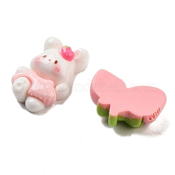 Süße undurchsichtige Decoden-Cabochons aus Harz RESI-S04-01