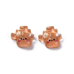Cartoon-Cabochons aus transparentem Harz CRES-R459-01I