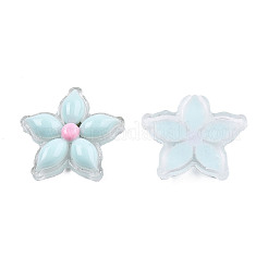 Transparente Harz-Email-Cabochons CRES-N018-053E
