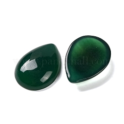 Natürliche Achat-Cabochons (gefärbt und erhitzt) G-B085-03A-02