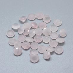 Natürlichen Rosenquarz Cabochon G-F656-19A