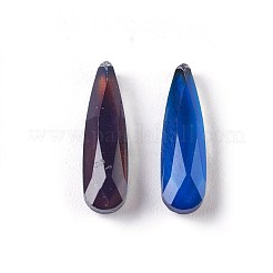 Facettiert Glas Cabochons GLAA-E411-05