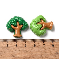 Undurchsichtige Decoden-Cabochons aus Harz RESI-S07-02