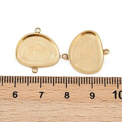 Cabochon-Anschlussfassungen aus Edelstahl 304 STAS-A194-04C-G