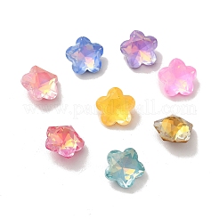 Mokka-Stil k9 Glas-Strass-Cabochons RGLA-G017-02B