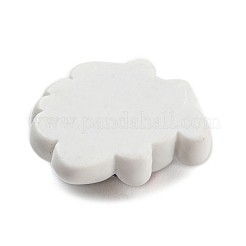 Niedliche Welpen-Cabochons aus undurchsichtigem Harz CRES-P026-B01