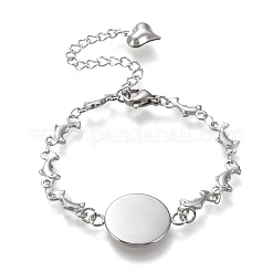 Anlaufgeschützte Herstellung von Armbändern aus Edelstahl 304 STAS-L248-003P-B
