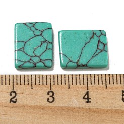 Synthetik Türkiscabochons G-G075-07