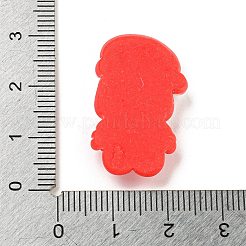 Deko-Cabochons aus undurchsichtigem Harz mit Weihnachtsmotiv CRES-B022-06M