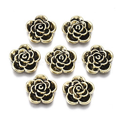 Tibetischen Stil Legierung Cabochons PALLOY-S125-101AG-NR