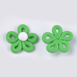 Handgemachter Ton-Cabochon CLAY-S091-33E