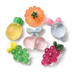 Transparente Harzcabochons CRES-Q012-03