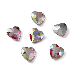 Glas Strass Cabochons RGLA-WH0005-08A