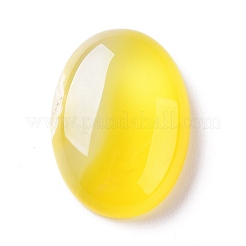 Natürliche gelbe Achat Cabochons G-Z012-01A