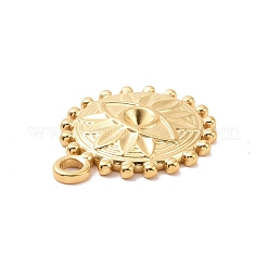 304 Edelstahl Anhänger Strass Fassungen STAS-G287-16G