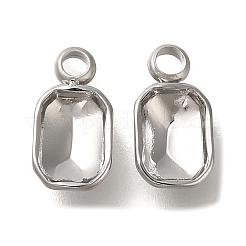 Cabochon-Fassungen für Anhänger aus Edelstahl 304 STAS-I310-26P