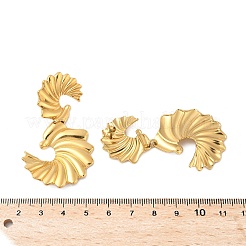 Ohrstecker aus 304 Edelstahl EJEW-H159-02G