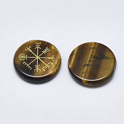 Natürlichen Tigerauge Cabochon G-T122-39E