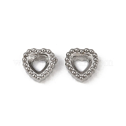 Strass-Cabochon-Fassungen aus Edelstahl 304 STAS-G356-04P-03