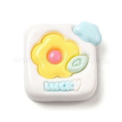 Undurchsichtigen Cabochons RESI-C036-03F