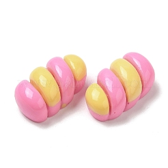 Undurchsichtige Decoden-Cabochons aus Kunstharzimitat für Lebensmittel RESI-K027-17